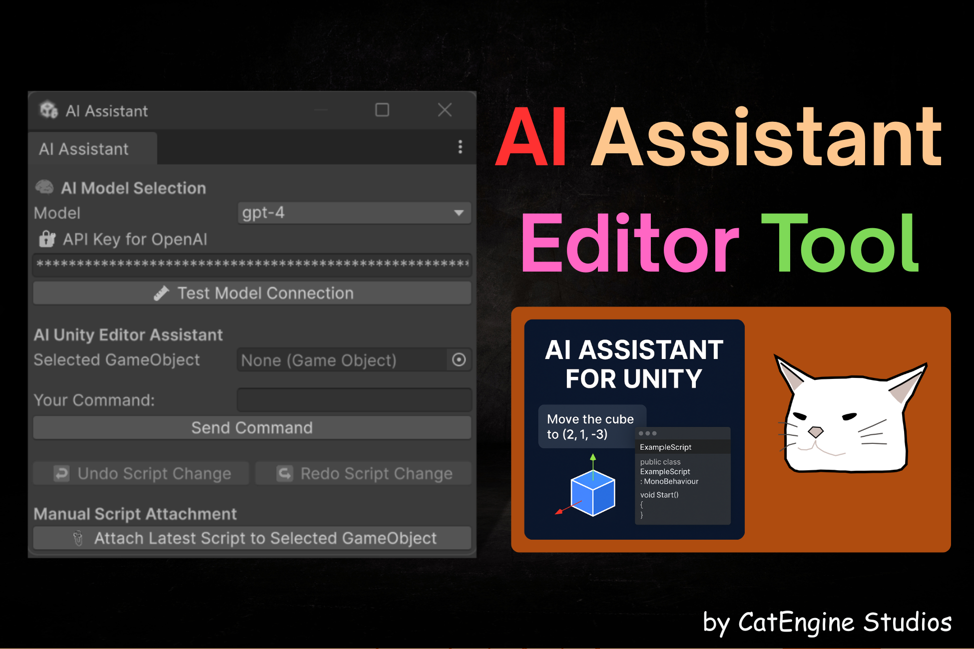 AI Assistant Editor Tool for Unity